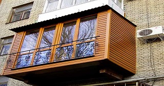 Внешняя отделка балкона Тейково цена от 1030 руб. м/2.