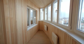 Внутренняя отделка лоджии Тейково, цена от 206 руб. м2